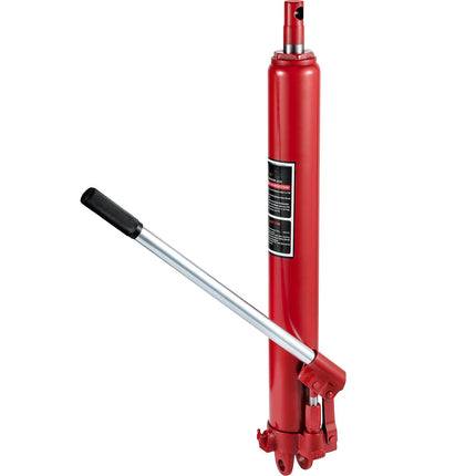 Hydraulic Long Ram Jack, 3 Ton, Clevis Base, 26–45.7 in