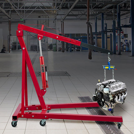 Hydraulic Long Ram Jack, 3 Ton, Clevis Base, 26–45.7 in