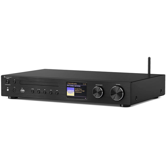 ICD4350SW Multi-Audiosystem mit WLAN/LAN-Internet/DAB+/FM-Radio, CD/MP3, USB, Bluetooth®, APP-gesteuert