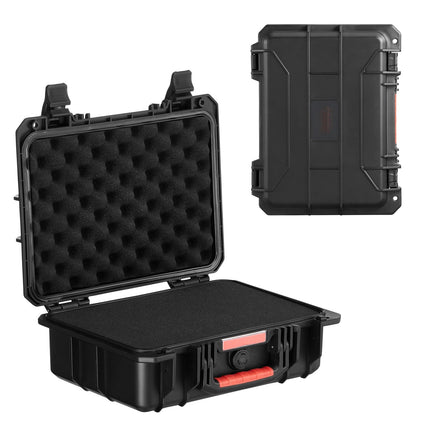 IP67 Waterproof Hard Case with Foam, Wheels, 40x32x16cm