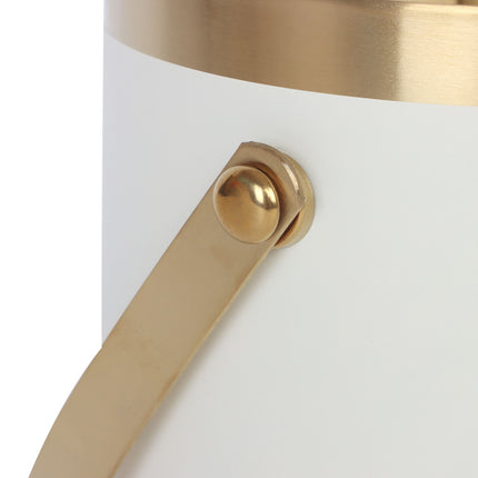 Eiseimer mit Deckel – doppelwandiger Edelstahl