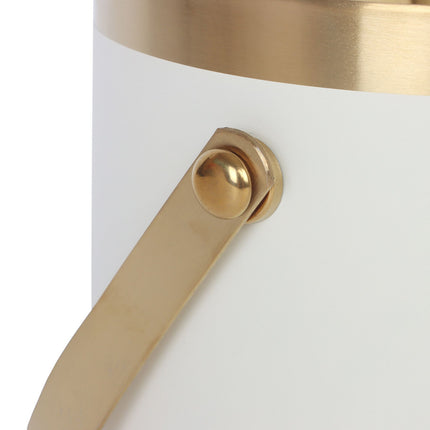 Eiseimer mit Deckel – doppelwandiger Edelstahl