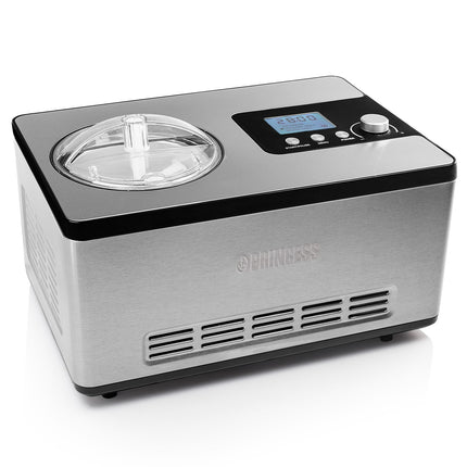 Ice Cream Maker with Compressor, 2L, LCD Display, Timer