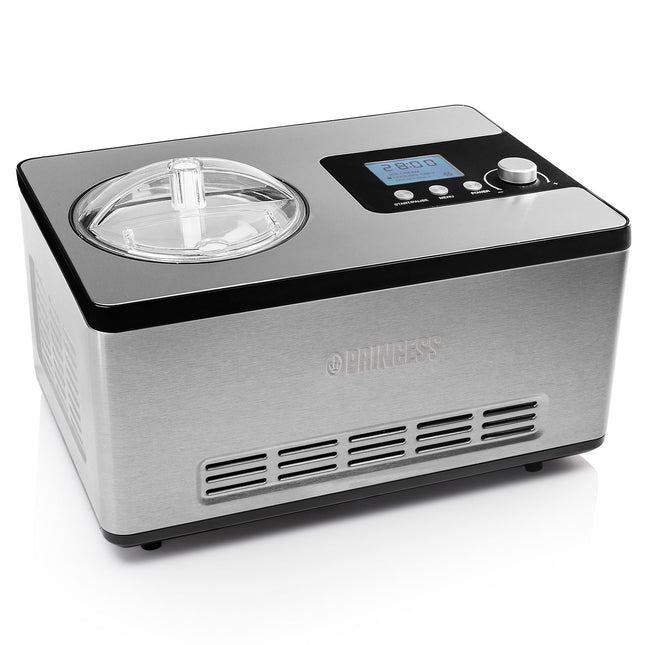 Eismaschine mit Kompressor, 2L, LCD-Display, Timer