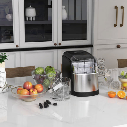 Ice Cube Maker - 12 kg/day, 2 sizes, including scoop
