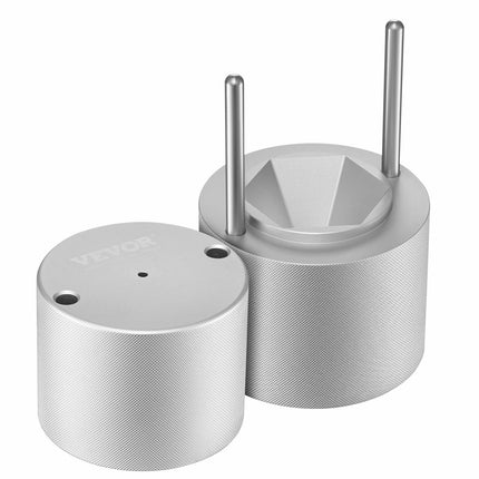 Ice Diamond Press 2.4 in, Aluminum Kit with Tongs, Tray