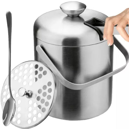 Ice bucket - tongs + spoon Ruhha 21159