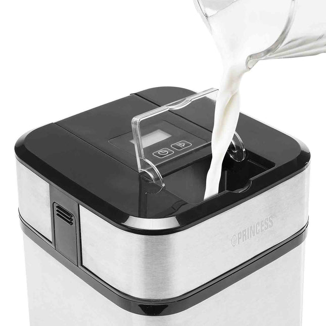 Eismaschine Edelstahl 1,5l LCD