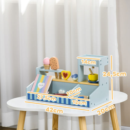 Eisdiele für Kinder, Hellblau, 2-5 Jahre