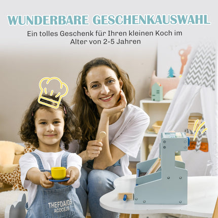 Eisdiele für Kinder, Hellblau, 2-5 Jahre
