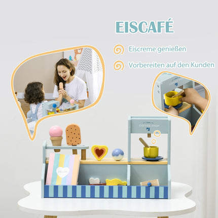 Eisdiele für Kinder, Hellblau, 2-5 Jahre