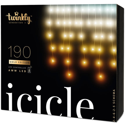 Icicle 190 LED AWW Gen.II IP44 Édition Or