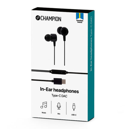 Sluchátka do uší USB-C