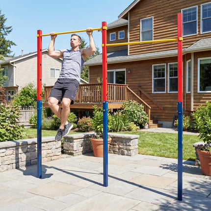 In-Ground Pull Up Bar, 5 Heights, 220 kg Capacity