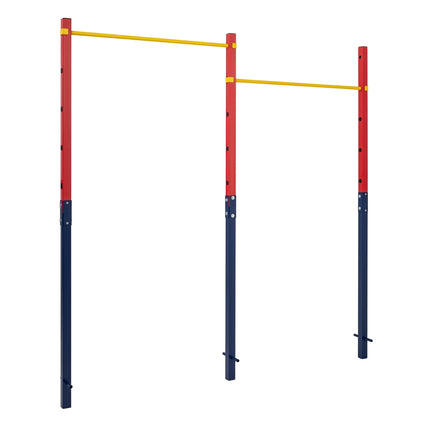 In-Ground Pull Up Bar, 5 Heights, 220 kg Capacity