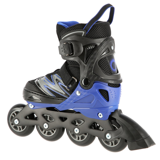 Inlineskates, Schwarz-Blau, Größe L (39-42)