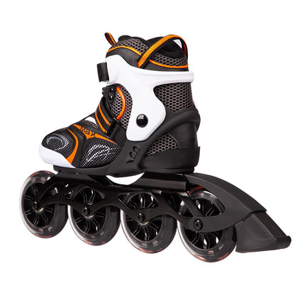 In-Line Skates, Black-Orange, Size 41