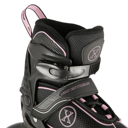Inlineskates, Schwarz-Rosa, Größe M (35-38)