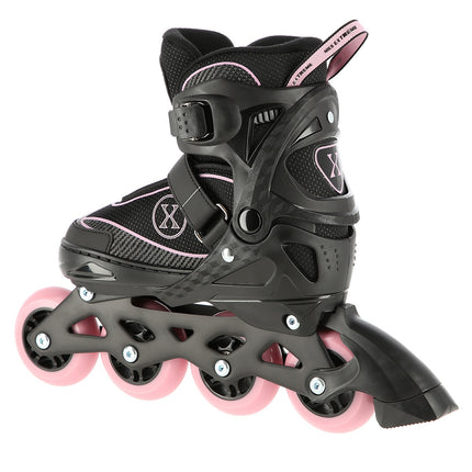 Inlineskates, Schwarz-Rosa, Größe M (35-38)