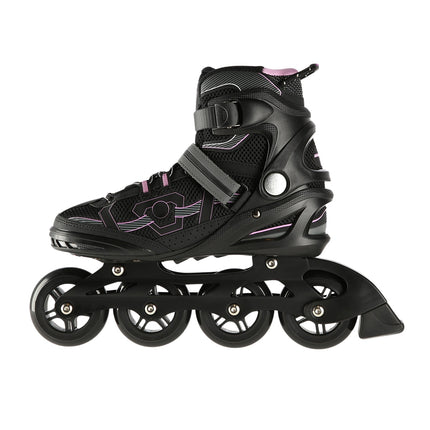 In-Line Skates, Black-Purple, Size 43