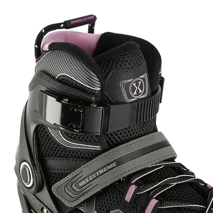 In-Line Skates, Black-Purple, Size 43