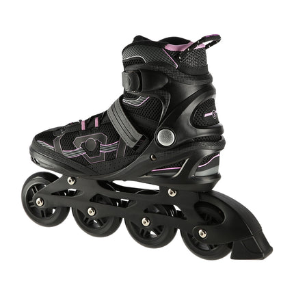 In-Line Skates, Black-Purple, Size 43