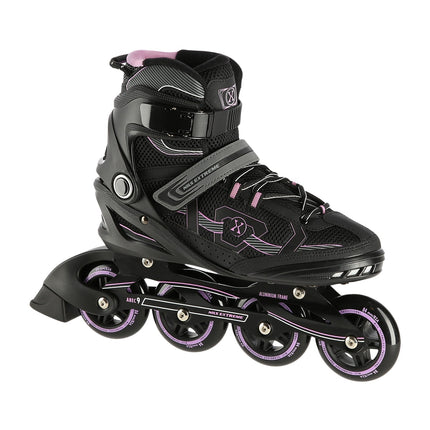 In-Line Skates, Black-Purple, Size 43