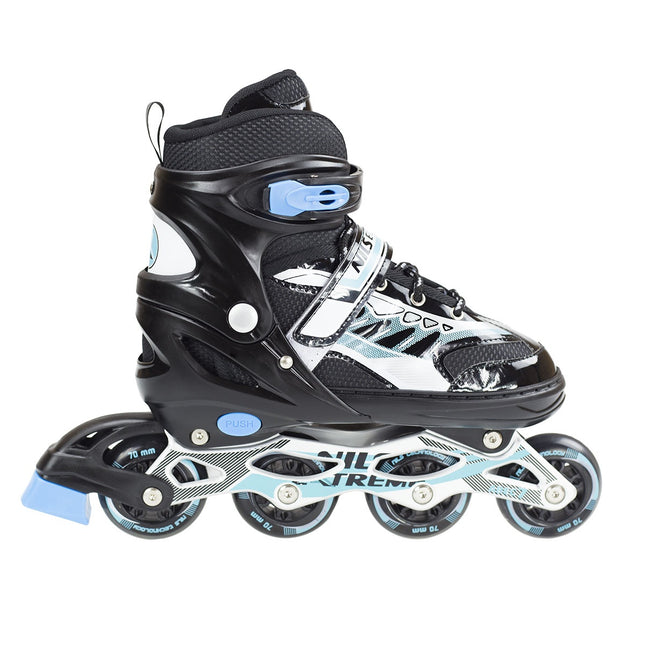 Inlineskates, Schwarz, Größe M, Verstellbare Passform