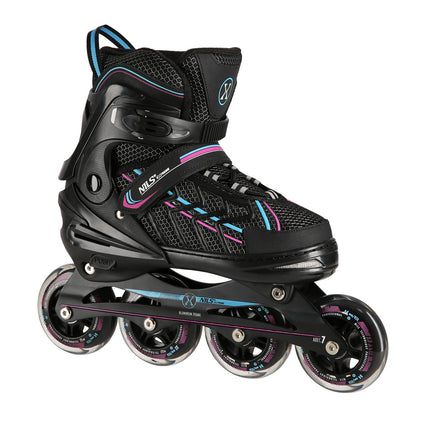 In-Line Skates, Black-Violet, Size L (39-42)