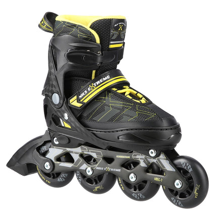 In-Line Skates, Black/Yellow, Size M (35-38)