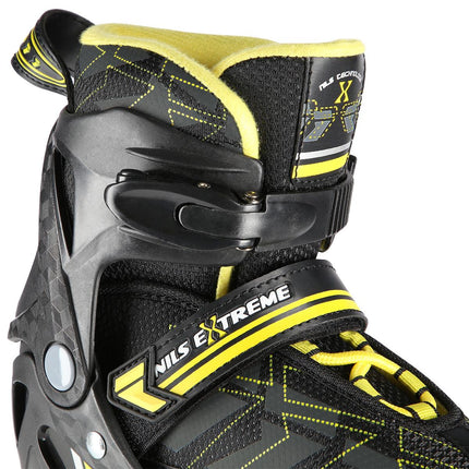 In-Line Skates, Black/Yellow, Size M (35-38)