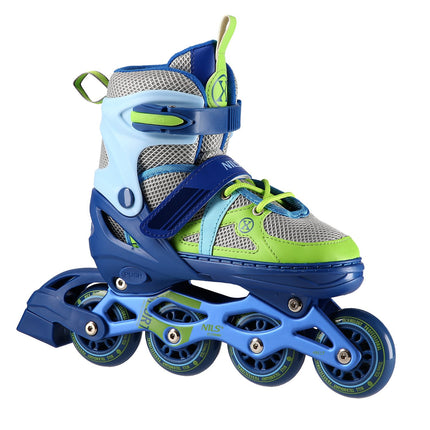 In-Line Skates, Blue-Green, Size L (39-42)