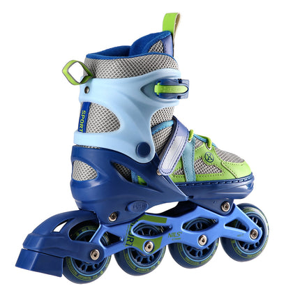 In-Line Skates, Blue-Green, Size L (39-42)