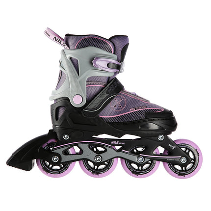 In-Line Skates, Gray-Violet, Size L (39-42)