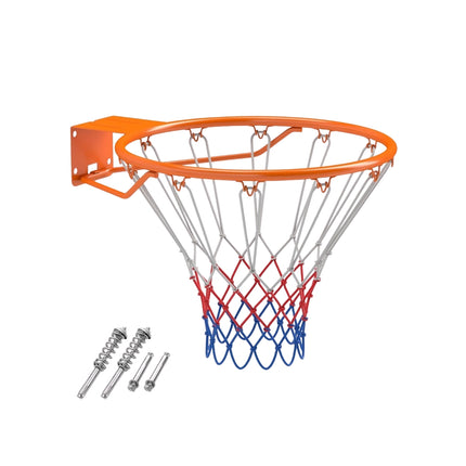 Indoor Basketball Hoop – 45cm Ring, Wall Mount, Orange