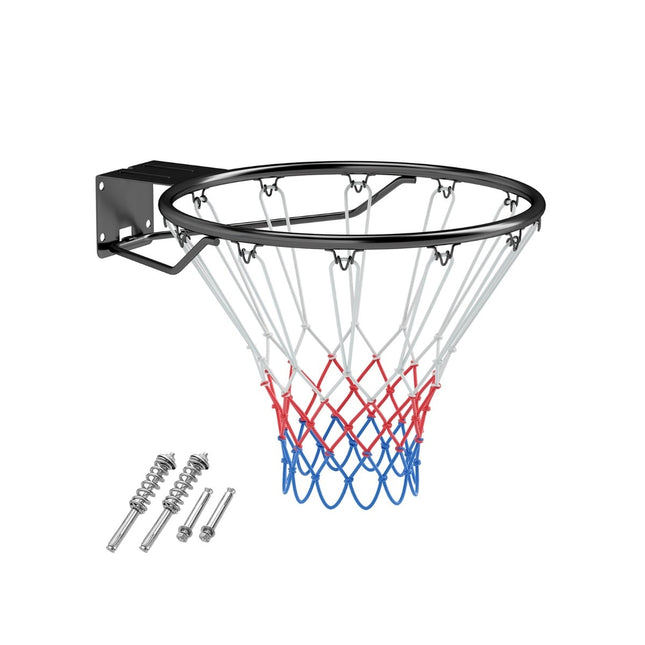Basketbalring voor binnen - 45 cm, wandmontage, schokabsorberend