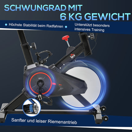 Fahrrad-Heimtrainer, Trainingsgerät 85x46x114 cm