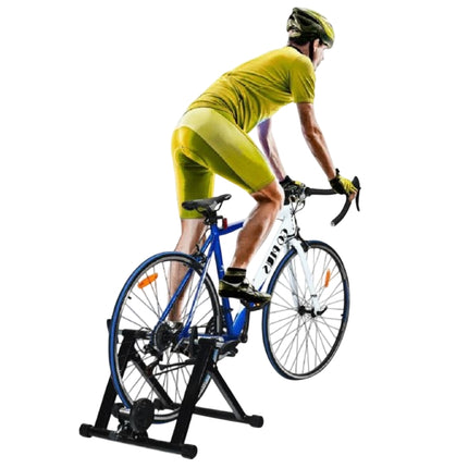 Indoor-Fahrradtrainer, 8-stufiger Magnetwiderstand, faltbar