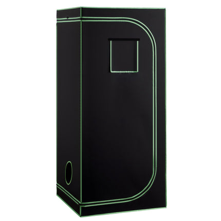 Indoor Grow Tent 80x80x180 cm, 600D Mylar, Window, Floor Tray