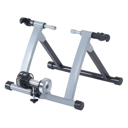 Indoor bike trainer, foldable magnetic brake, steel