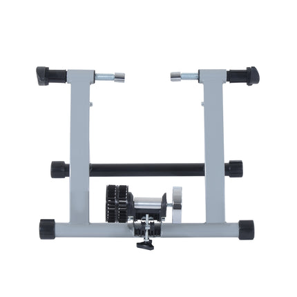Indoor bike trainer, foldable magnetic brake, steel