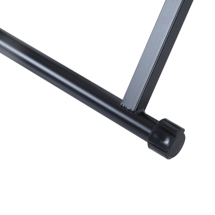 Indoor bike trainer, foldable magnetic brake, steel