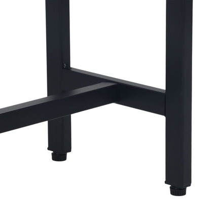 Industrial Console Table, 160 cm, Metal and Wood