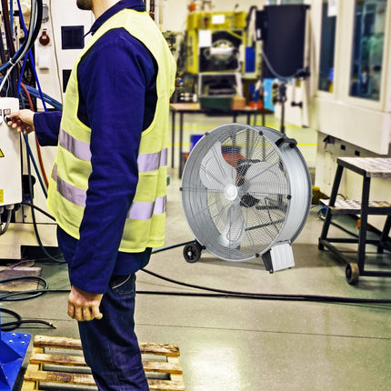 Industrietrommelventilator 65 cm, 3 Stufen, 1300 CFM
