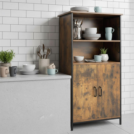 Industrial Kitchen Cabinet, Adjustable Shelves