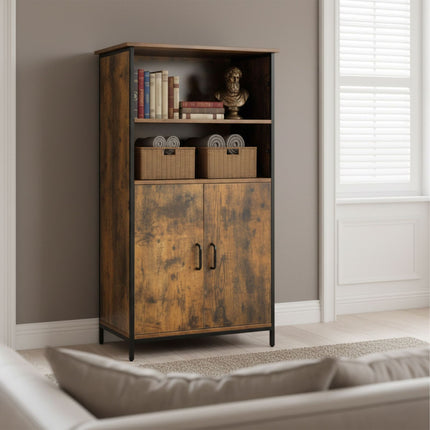 Industrial Kitchen Cabinet, Adjustable Shelves