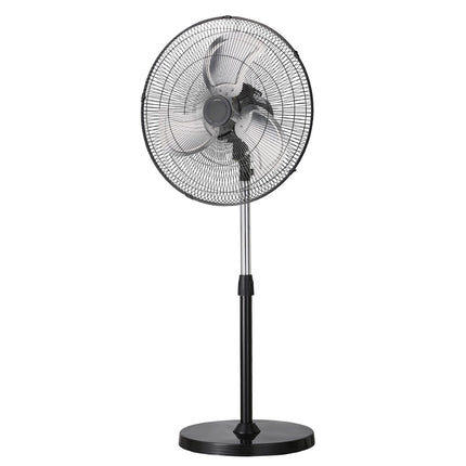 Industrial Pedestal Fan, 20-Inch, 90 Oscillating, 3-Speed