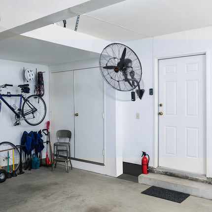 Industrial Wall-Mount Waterproof Mist Fan, 29.5 Inch, 3 Speed