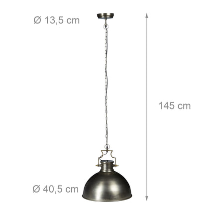 Industrial style pendant lamp
