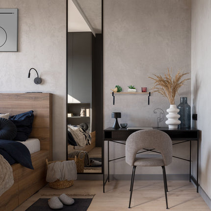 Industrial wall shelf